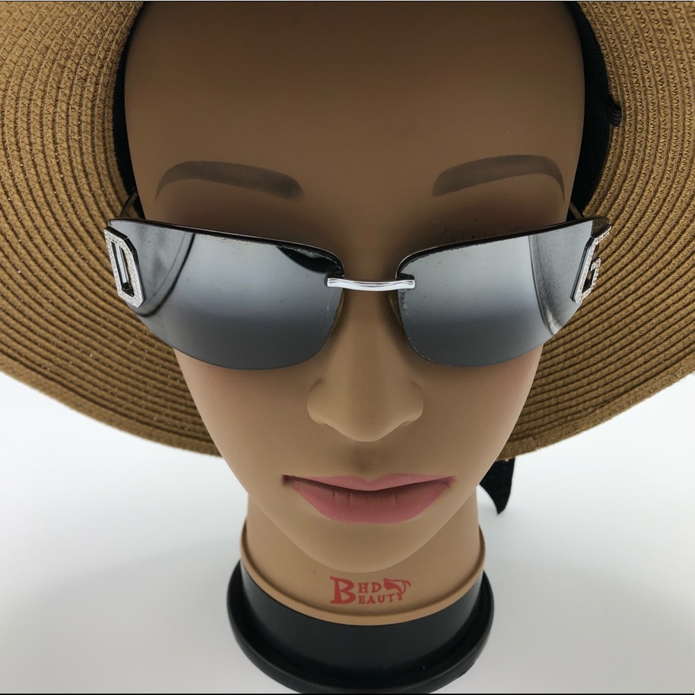 Dolce & Gabbana sunglasses in reflective silver